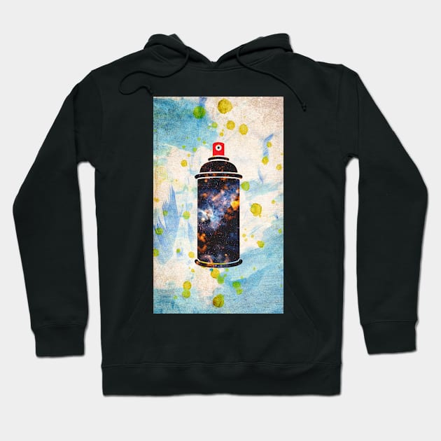 Artsy Spraypaint Hoodie by Bethany-Bailey